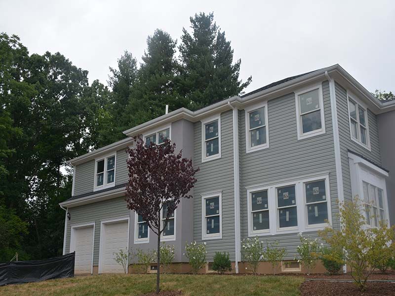 completed house