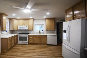 renovated kitchen